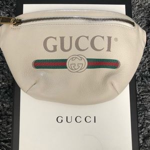 Gucci Print Small Belt Bag Authentic